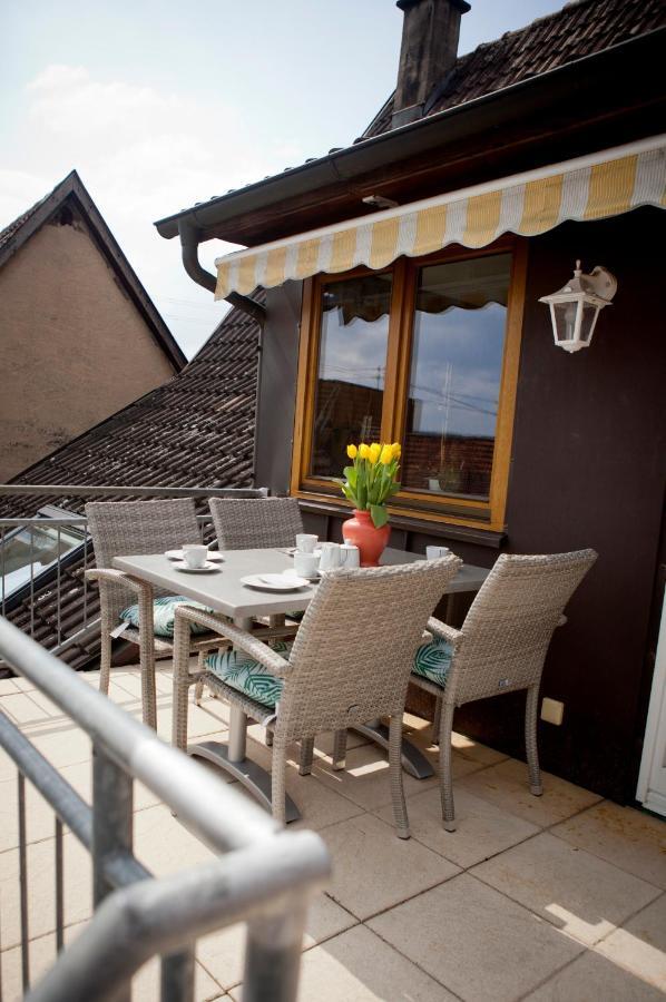 شقة Haus Weinbergblick Haigerloch المظهر الخارجي الصورة